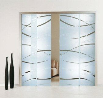 puertas correderas de cristal